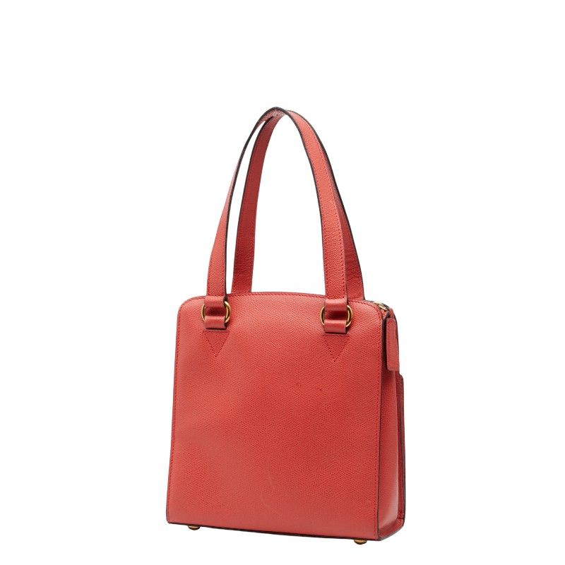 Celine Logo Red Leather — view 3