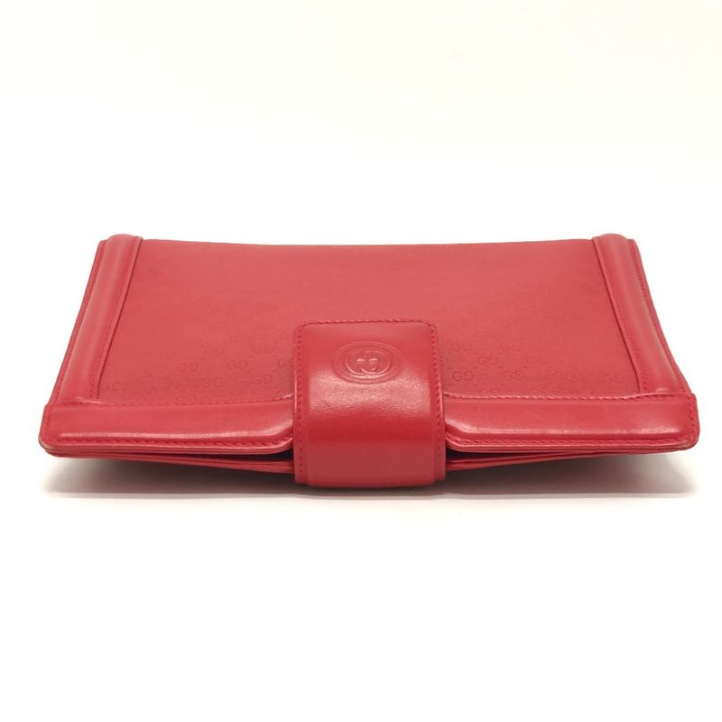 Gucci Shoulder Bag GG Pattern 004-113-0364 Leather Red — view 7
