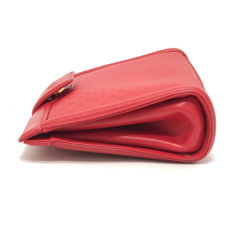 Gucci Shoulder Bag GG Pattern 004-113-0364 Leather Red — view 4