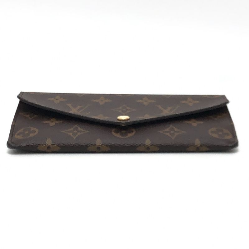 Louis Vuitton Long Wallet Portefeuille Jeanne Monogram Canvas Rose — view 6