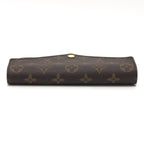 Louis Vuitton Long Wallet Portefeuille Jeanne Monogram Canvas Rose — view 5