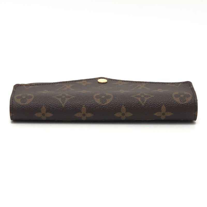 Louis Vuitton Long Wallet Portefeuille Jeanne Monogram Canvas Rose — view 5
