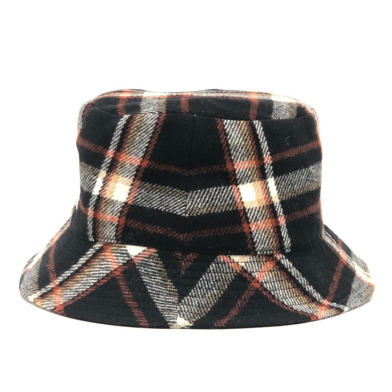 Celine Hat Logo Check 2 Au5 B231 L Wool Multicolor — view 2