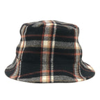 Celine Hat Logo Check 2 Au5 B231 L Wool Multicolor — view 4