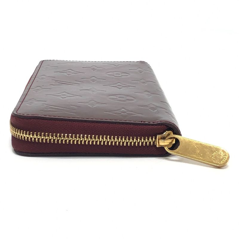 Louis Vuitton Long Wallet Zippy Monogram Vernis Amarant — view 3