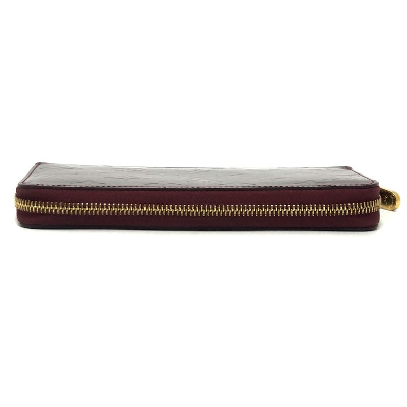 Louis Vuitton Long Wallet Zippy Monogram Vernis Amarant — view 5
