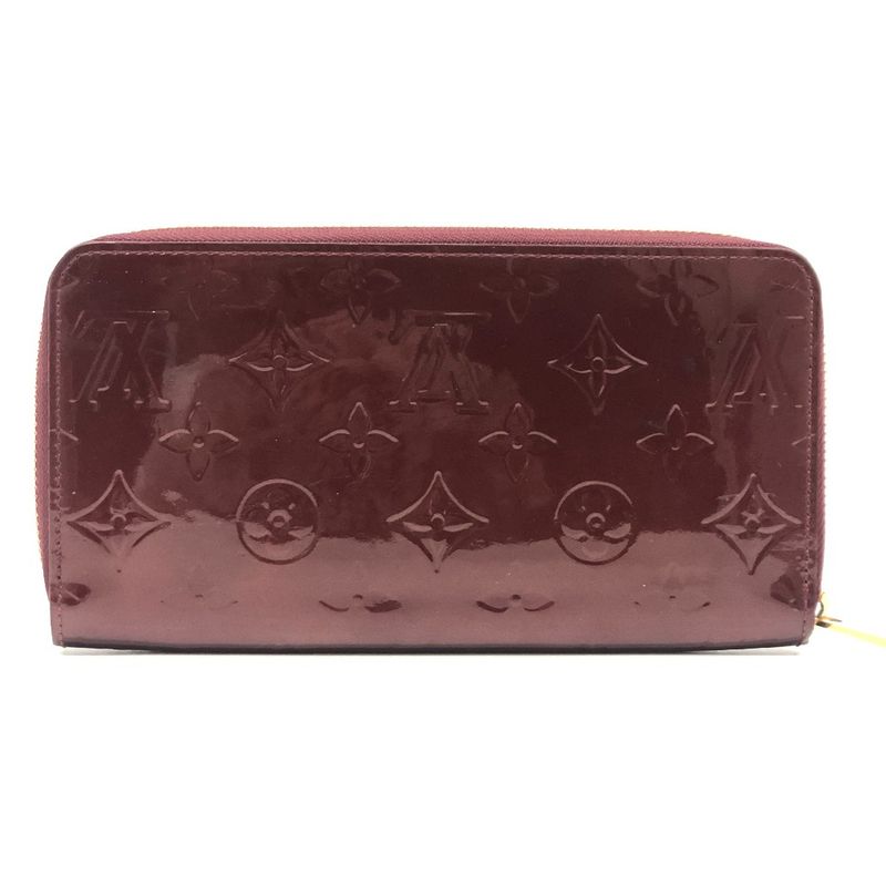 Louis Vuitton Long Wallet Zippy Monogram Vernis Amarant — view 2
