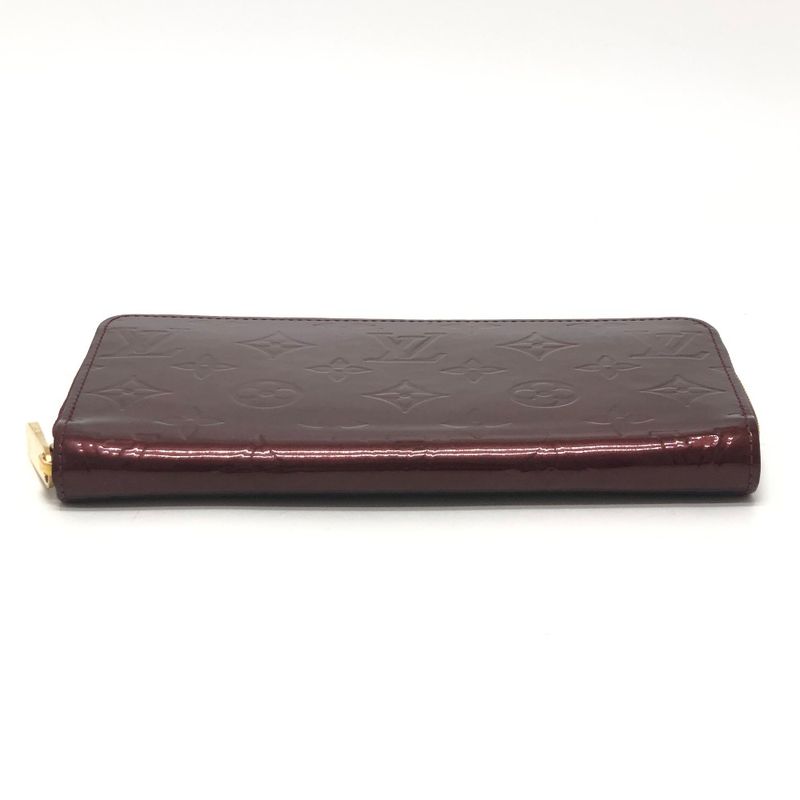 Louis Vuitton Long Wallet Zippy Monogram Vernis Amarant — view 6