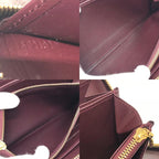 Louis Vuitton Long Wallet Zippy Monogram Vernis Amarant — view 8