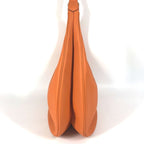 Hermes Shoulder Bag Gao Leather Orange — view 5