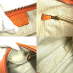 Hermes Shoulder Bag Gao Leather Orange — view 9