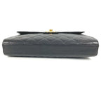 Chanel Business Bag CC Logo Quilted Quilting Caviar Leather — view 6