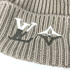 Louis Vuitton Knit Hat Beanie Dual Cashmere Grey Gray — view 3