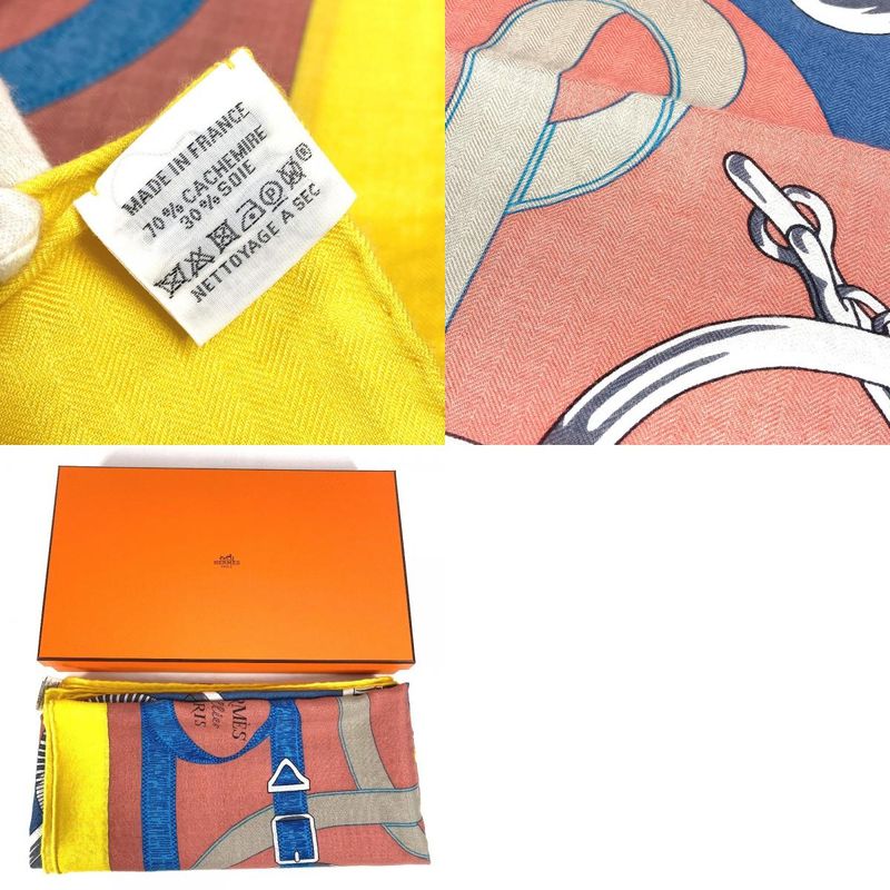 Hermes Scarf Carre Geant 140 Cashmere Multicolor — view 9