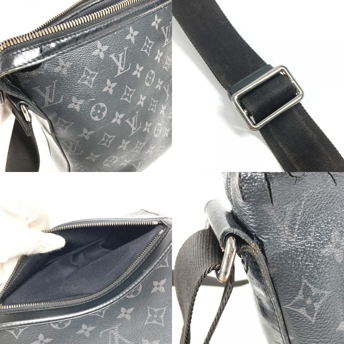 Louis Vuitton Shoulder Bag Messenger-odyssey PM Monogram Eclipse Canvas — view 2