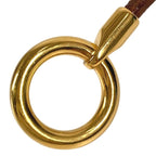 Hermes Bracelet Grennan Logo Double Leather Brown — view 8