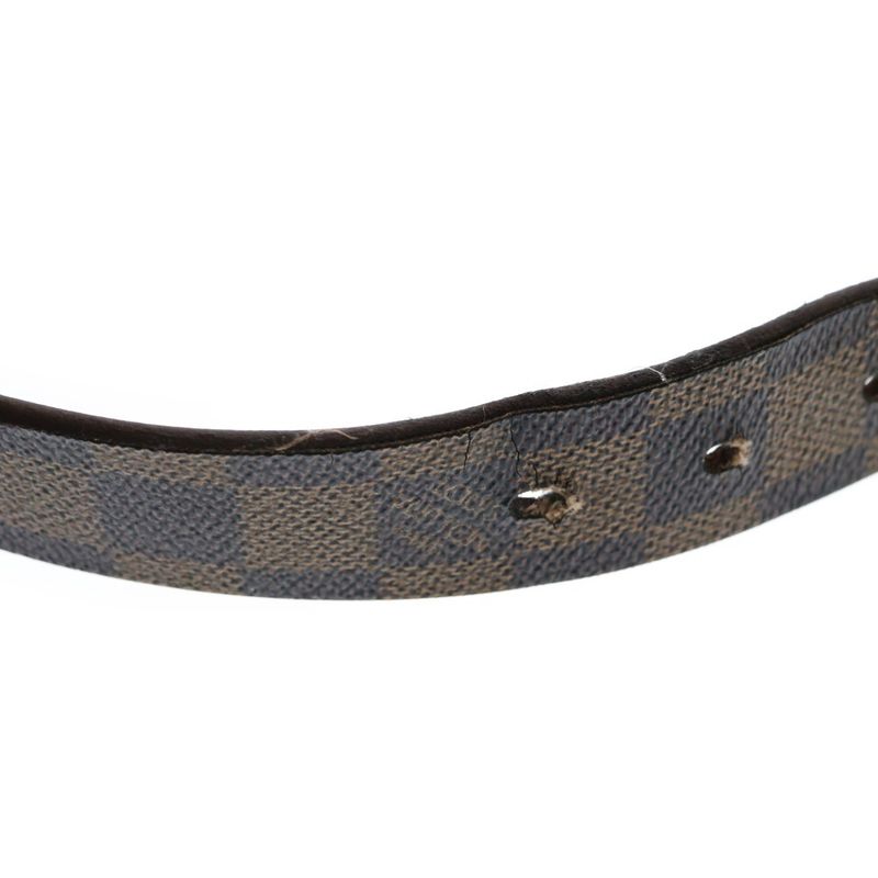Louis Vuitton Damier Sainteur Carre Belt Brown Gold M6802 — view 7