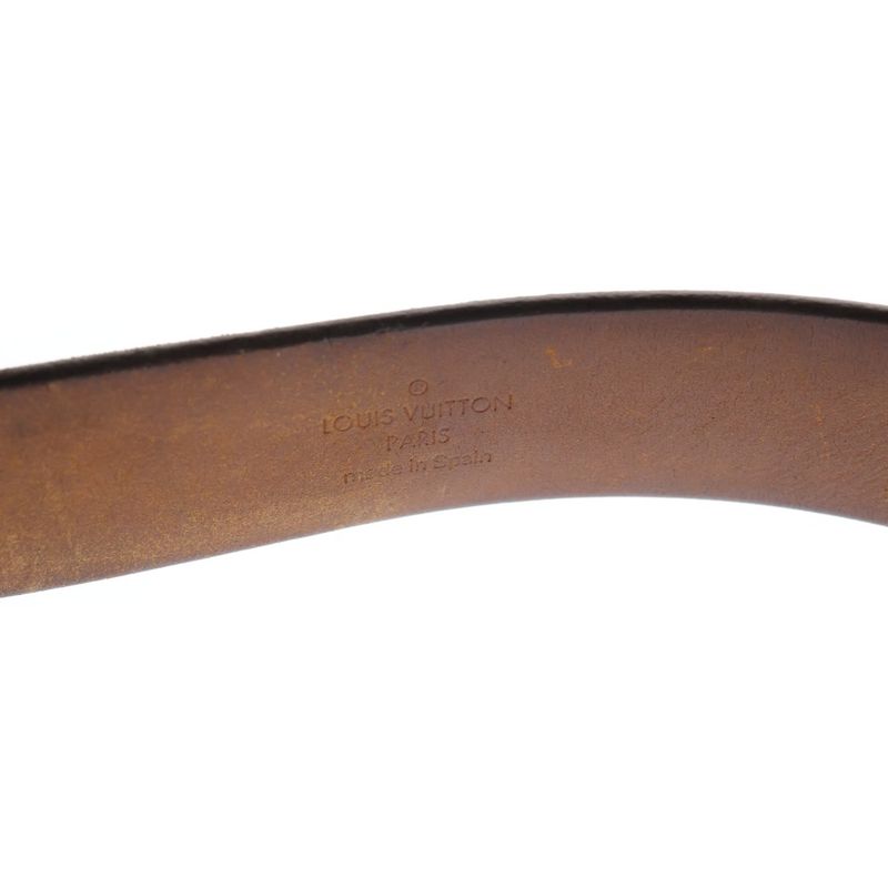 Louis Vuitton Damier Sainteur Carre Belt Brown Gold M6802 — view 6
