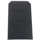 Prada Sapphire Leather Travel Case Card Black 2 Zh004 — view 3