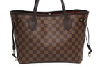 Louis Vuitton Handbag Neverfull PM Damier Ebene Canvas Brown — view 2
