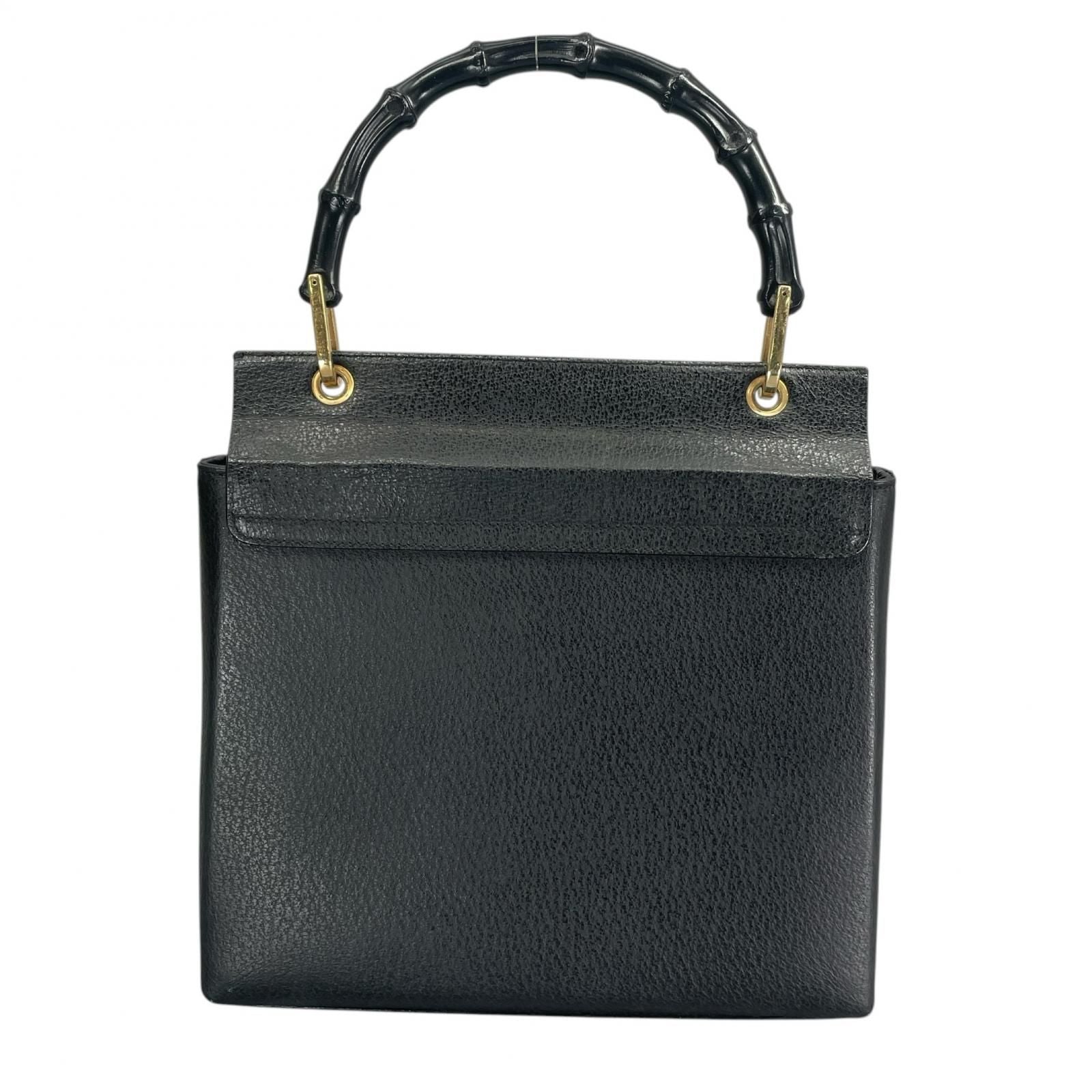 Gucci Handbag Leather Black