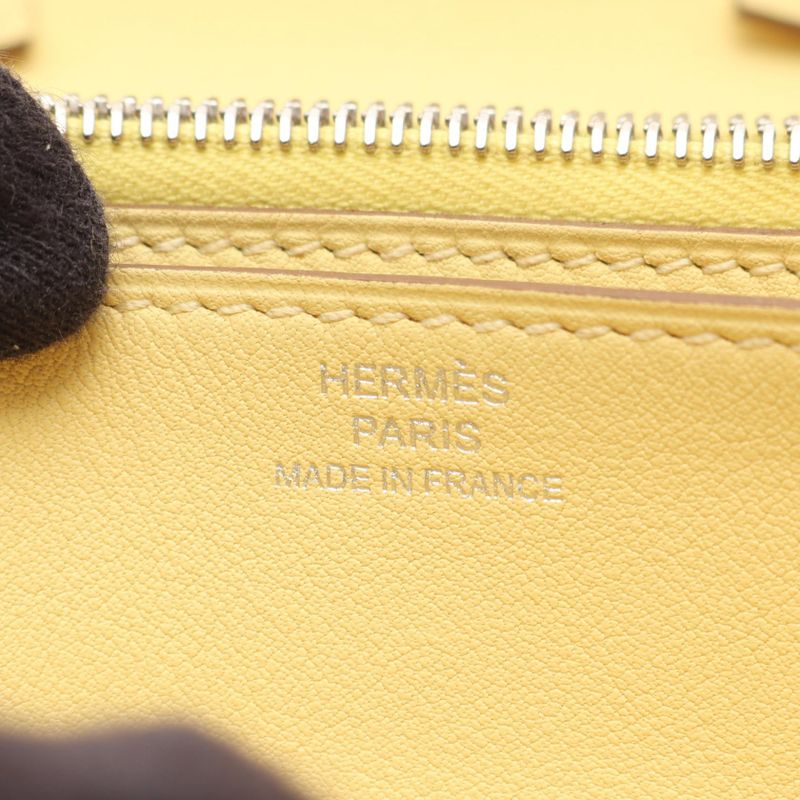 Hermes Shoulder Bag Mini Convoy Le Limoncello Leather — view 5