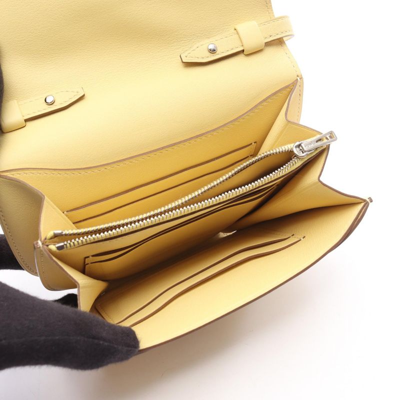 Hermes Shoulder Bag Mini Convoy Le Limoncello Leather — view 4