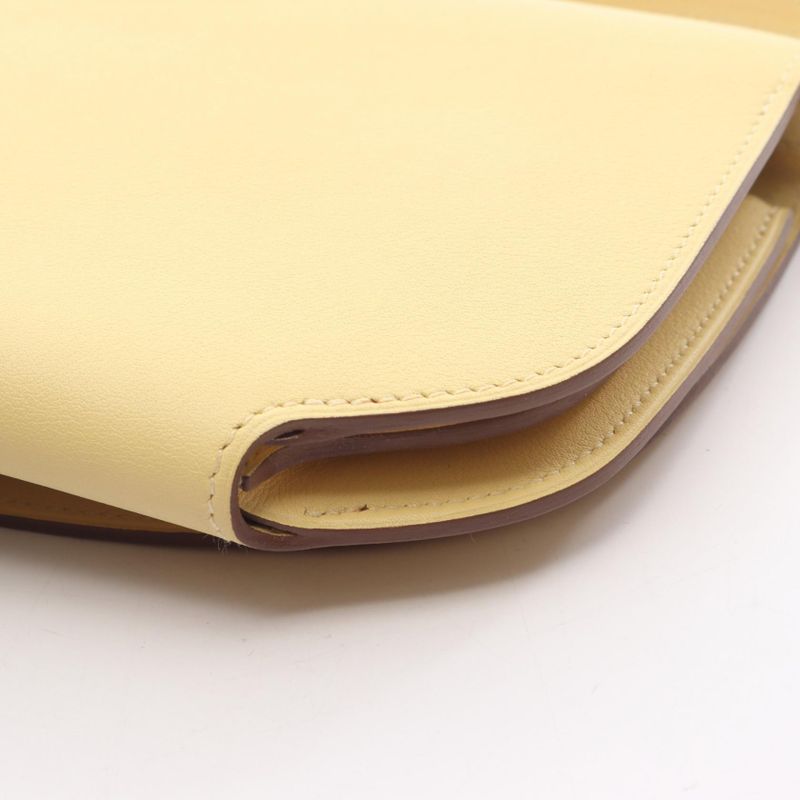 Hermes Shoulder Bag Mini Convoy Le Limoncello Leather — view 7