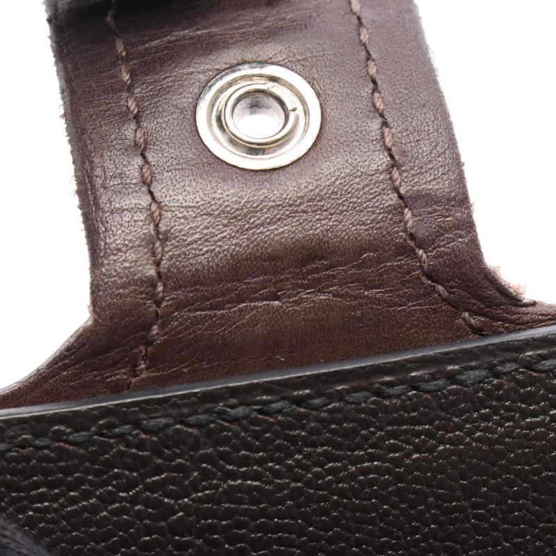 Hermes Shoulder Bag Iriko Elan 32 Black Leather — view 6