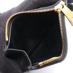 Bottega Veneta Coin Case Cassette Black Leather Card — view 4