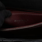 Chanel Handbag Quilted Coco Handle Black Caviar Leather Exotic — view 5
