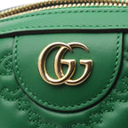 Gucci Handbag GG Matelasse Green Leather 2-Way — view 8