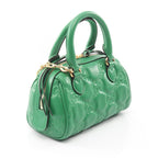 Gucci Handbag GG Matelasse Green Leather 2-Way — view 3