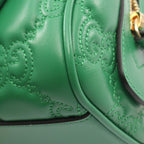 Gucci Handbag GG Matelasse Green Leather 2-Way — view 6