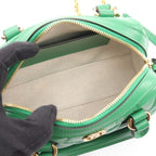Gucci Handbag GG Matelasse Green Leather 2-Way — view 4