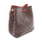 Louis Vuitton Shoulder Bag Neo Noe Coquelicot Leather — view 4
