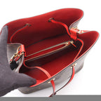 Louis Vuitton Shoulder Bag Neo Noe Coquelicot Leather — view 5