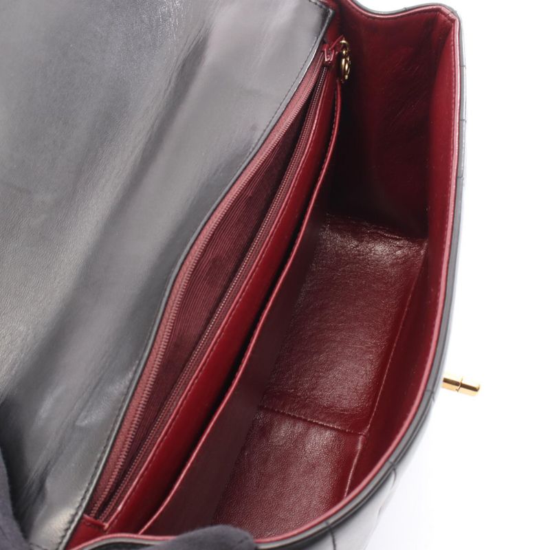 Chanel Handbag Mademoiselle Black Lambskin — view 4