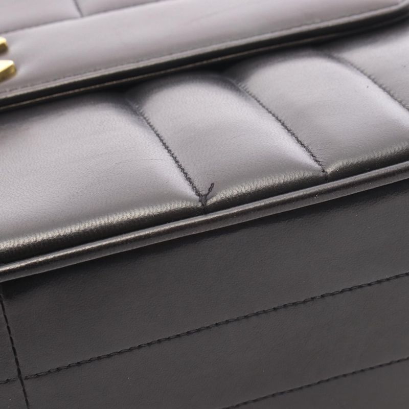 Chanel Handbag Mademoiselle Black Lambskin — view 9