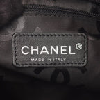 Chanel Tote Bag Cambon Line Medium Beige Black Leather — view 5
