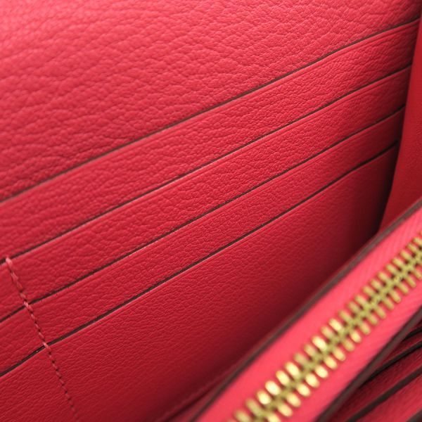 Hermes Kelly Chevre Pink Wallet — view 7