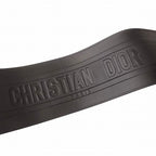 Christian Dior Logo Belt Corset Leather Double Waist Gold Hardware TNT — view 4