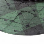 Christian Dior Check Pattern Bucket Hat Veil Bob Tulle Oblique Green — view 9