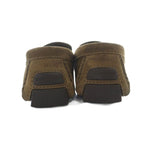 Louis Vuitton Monte Carlo Loafers Driving Shoes Square Toe Suede Logo 6.5 — view 5
