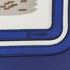 Hermes Silk Scarf Carre 90 Ecuries Stable Navy Box — view 8