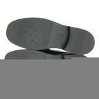 Christian Dior Boy Bicolor Leather Loafers 37 1 2 Black White — view 7