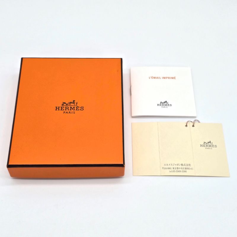 Hermes Attrage Earrings Both Ears Enamel White Multicolor Height 6 cm — view 4