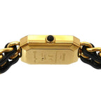 Chanel Premiere L Size H0001 Vintage Watch Black Gold — view 5