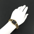 Chanel Premiere L Size H0001 Vintage Watch Black Gold — view 3