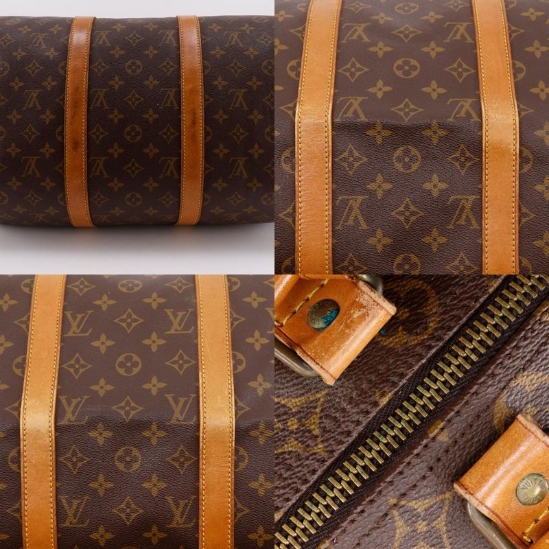 Louis Vuitton Keepall 50 Vintage Monogram Canvas Brown 822 Boston — view 8